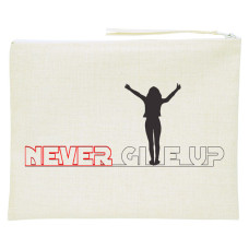 Keten Makyaj Çantası 25x20 cm