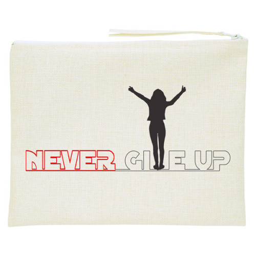 Keten Makyaj Çantası 25x20 cm