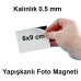 Yapışkanlı Fotoğraf Magneti 6x9 cm